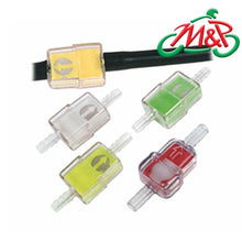 7mm In-Line Clear Fuel Filter Square