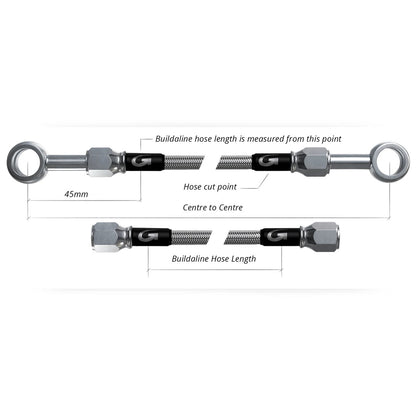 Goodridge Buildaline Hose 200mm Clear