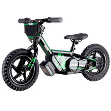 12 Inch Kids Electric Balance Bike Green 200w
