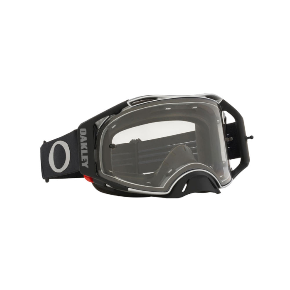 Airbrake MX Tuff Blocks Gunmetal Clear Lens