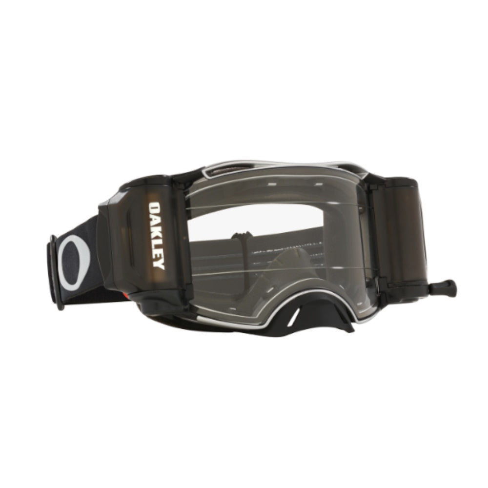 Oakley Airbrake MX Goggle (Tuff Blocks Black/Gunmetal) Clear Lens Inc. Roll Offs