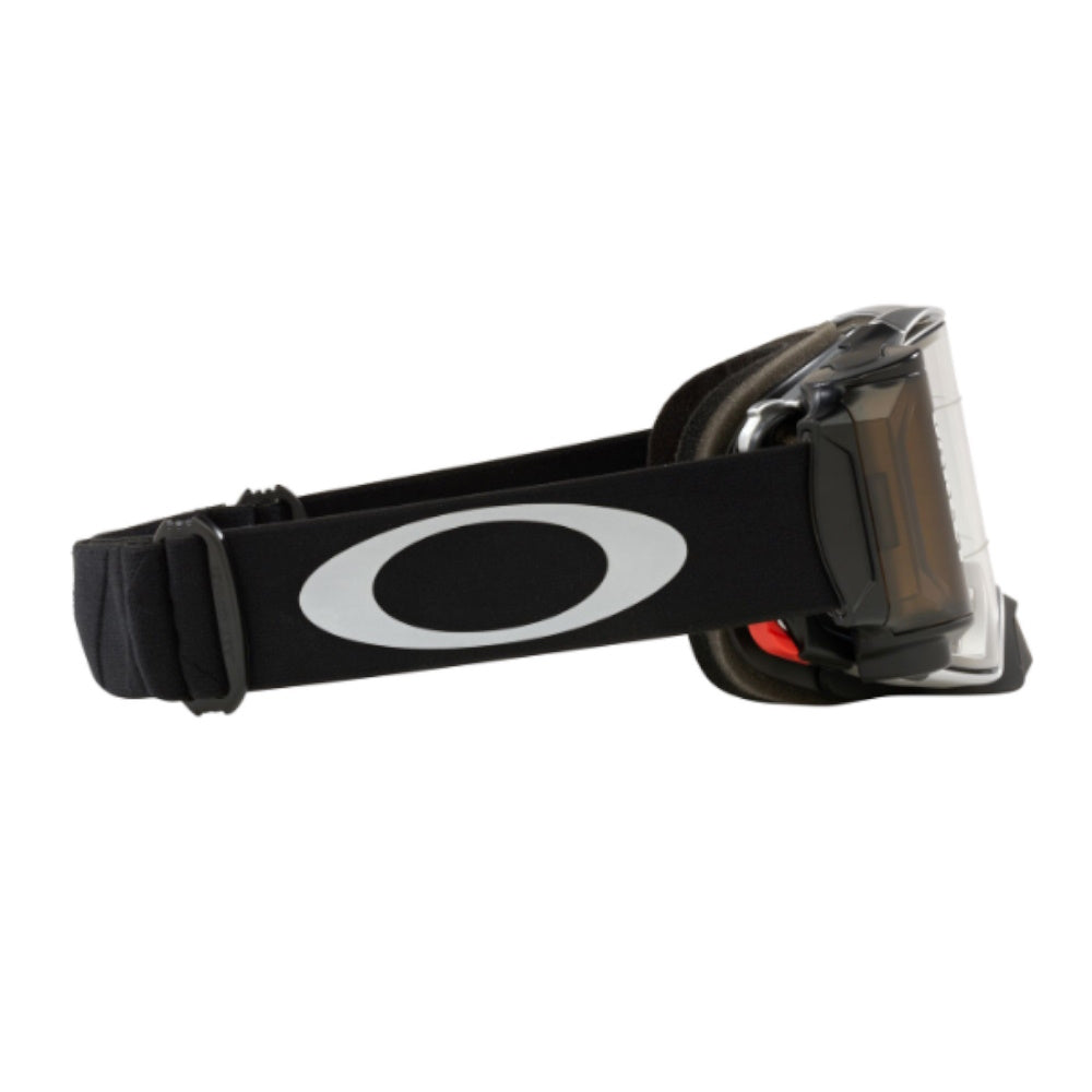 Oakley Airbrake MX Goggle (Tuff Blocks Black/Gunmetal) Clear Lens Inc. Roll Offs