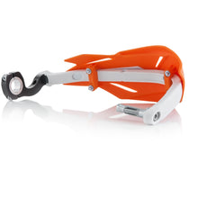 Acerbis X-Factory Handguards Orange/White Universal