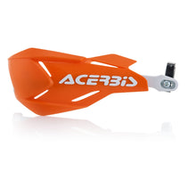 Acerbis X-Factory Handguards Orange/White Universal