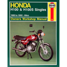 0734 Honda H100/S Haynes Manual