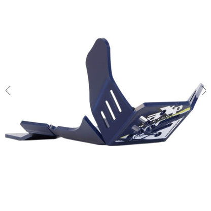AXP Xtrem HDPE Skid Plate Blue Husqvarna FC450-FX450 19-20
