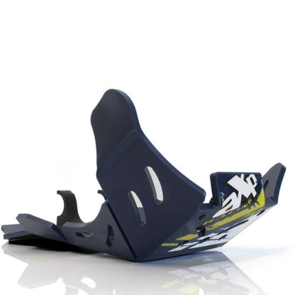 AXP Xtrem HDPE Skid Plate Blue Husqvarna FE250/FE350 17-22