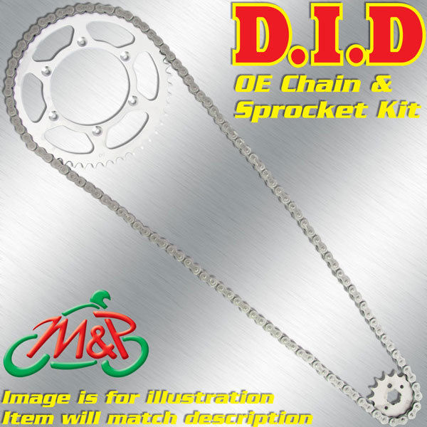 Kawasaki KLE500 B1/B6/B7 05-09 OE DID Chain and Sprocket Kit
