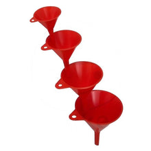 Plastic Funnel Set 4 Piece