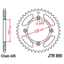 895.49 Rear Sprocket Plain Alloy