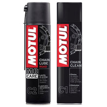 MOTUL C1 Chain Clean Cleaner & C2 Chain Lube 400ml