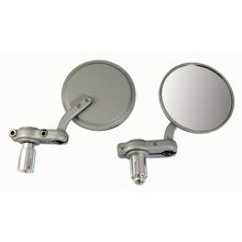 Mini Bar End Mirrors Silver