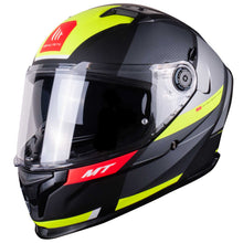 MT Braker SV Chento B3 Matt Black Yellow Full Face Helmet