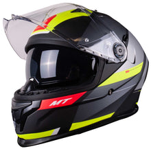 MT Braker SV Chento B3 Matt Black Yellow Full Face Helmet