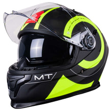 MT Braker SV Inox A3 Matt Black Yellow Full Face Helmet