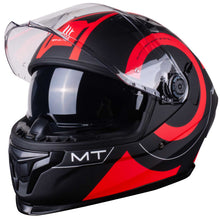 MT Braker SV Inox A5 Matt Black Red Full Face Helmet