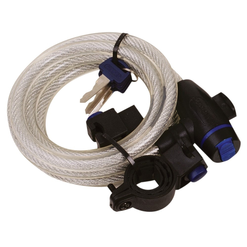 Oxford Cable Lock Clear