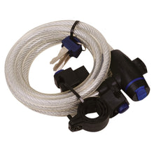 Oxford Cable Lock Clear
