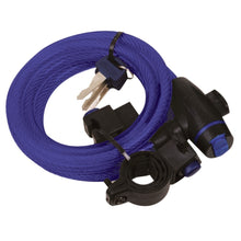 Oxford Cable Lock Blue