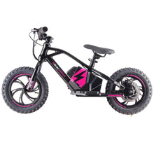 12 Inch Kids Electric Balance Bike Pink 250w