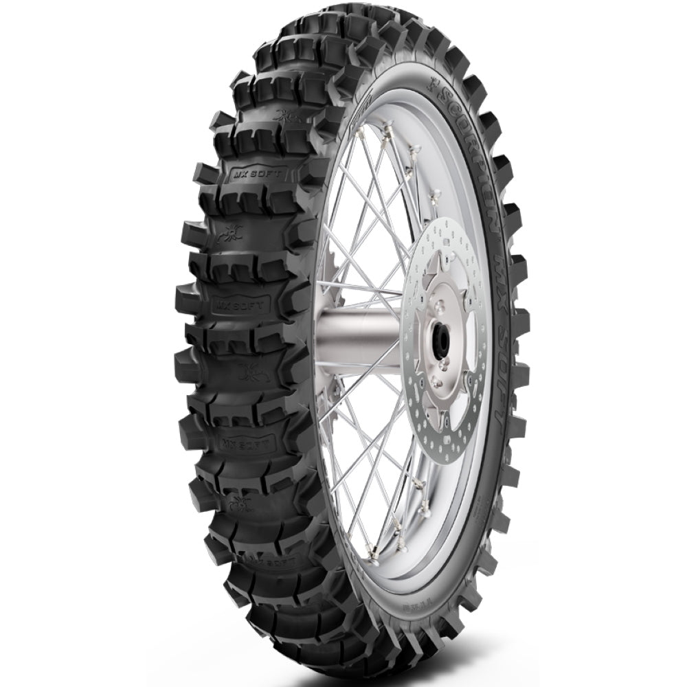 80/100-12 50M Scorpion MX Soft Pirelli Rear Tyre