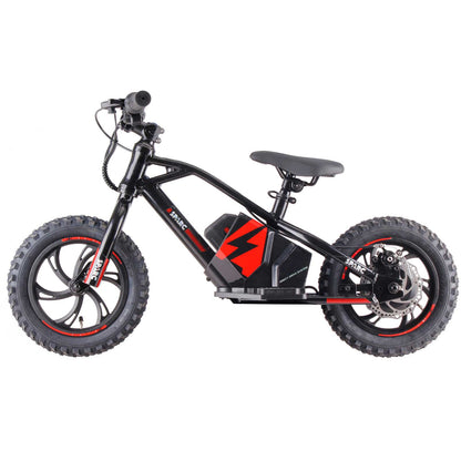 12 Inch Kids Electric Balance Bike Red 250w