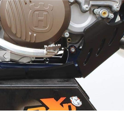 AXP Xtrem HDPE Skid Plate Black SX250/300 19-22