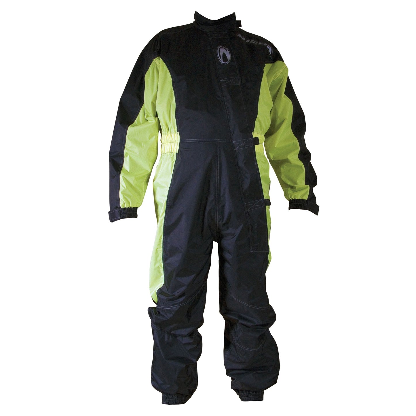 Richa Typhoon 1 Piece Rainsuit Black Flo Yellow