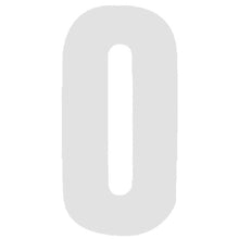 6in No0 White Adhesive Number