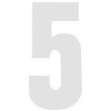 MX Racing Number White No 5 6in 10pk